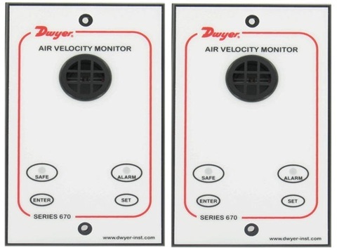 Model 670 Fume Hood Monitor Feature High Speed Low Consumption At