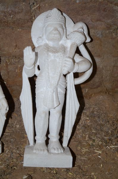 Marble Bajrangbali Statue Pattern Painted At Rs Piece In