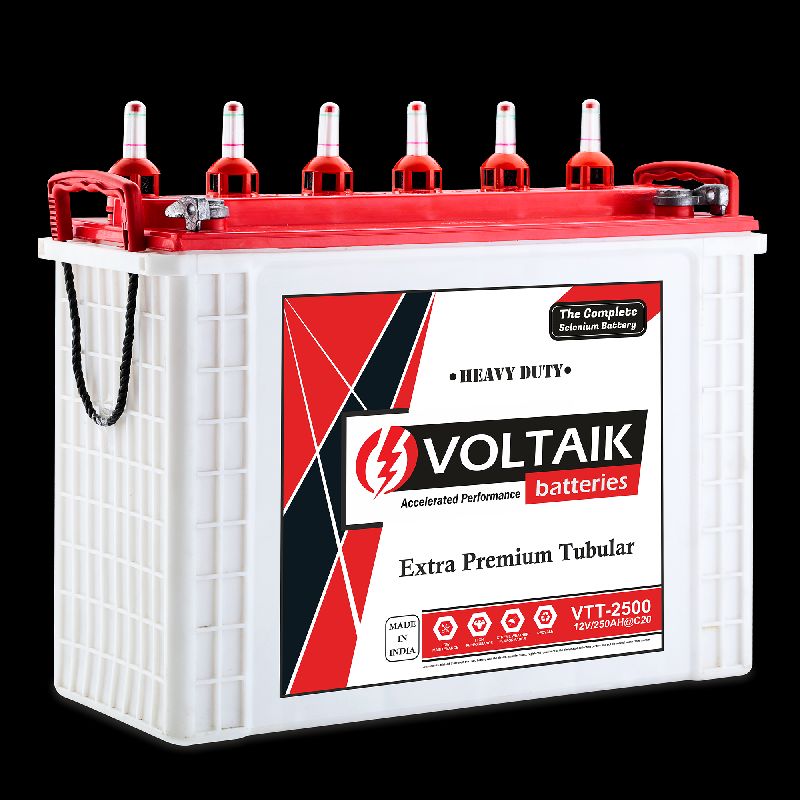 Voltaik V Ah Inverter Tall Tubular Battery Application