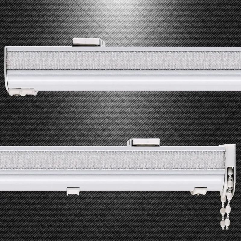 White Aluminium Roman Curtain Track Size Ft Ft At Rs Ft