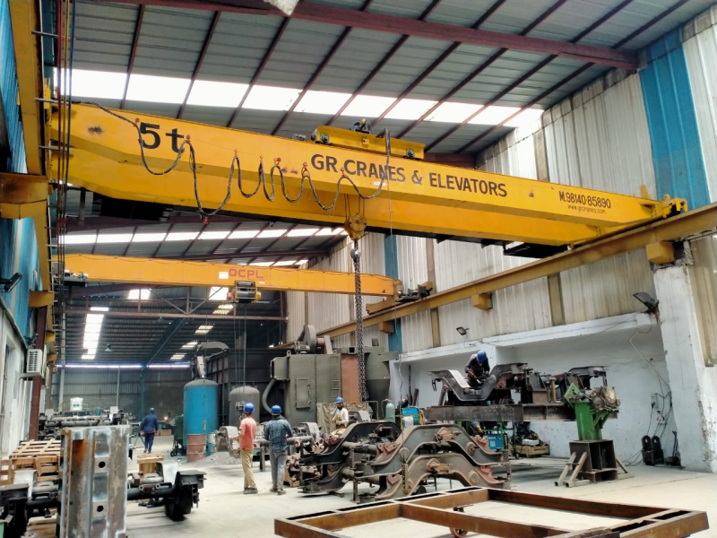 Hydraulic Eot Cranes Double Girder Load Capacity 55 60tons Feature