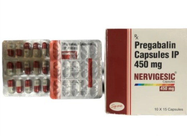 Pregabalin Nervigesic Mg Capsule Packaging Size X Form