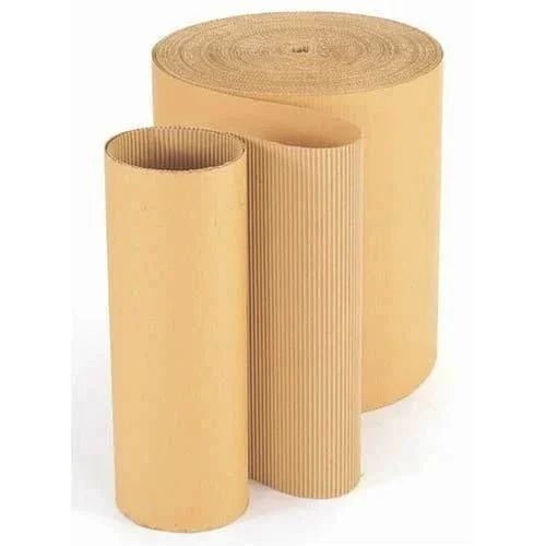 Plain Brown Corrugated Roll For Making Carton Box Dyr Box