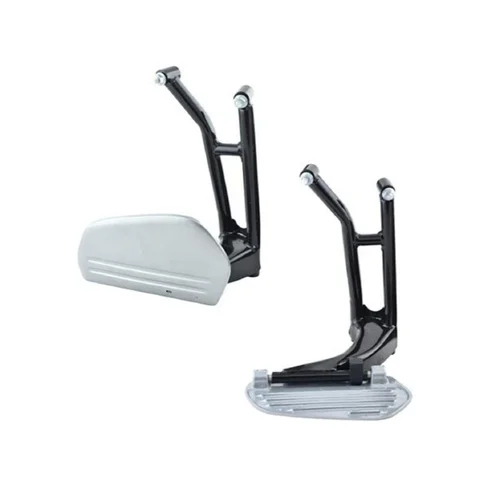 Black Silver Ms Aluminium Two Wheeler Foot Rest Size Inch At Rs