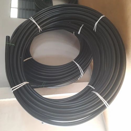 Black Hi Tech Round Hdpe Flexible Pipe For Drainage Water At Rs