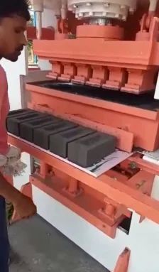 Automatic Cement Brick Making Machine Brick Raw Material Concrete