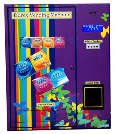 india Condom vending machine