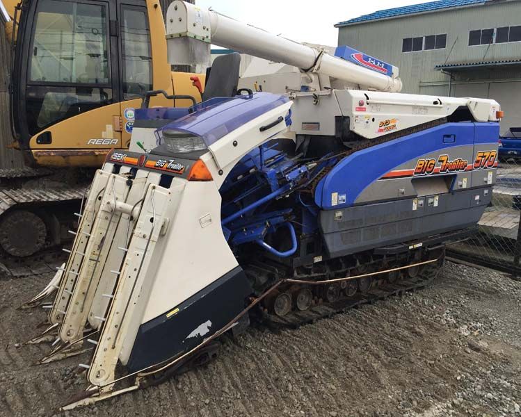 Used Combine Harvester Iseki Big Frontier 570 Exporters in Japan by