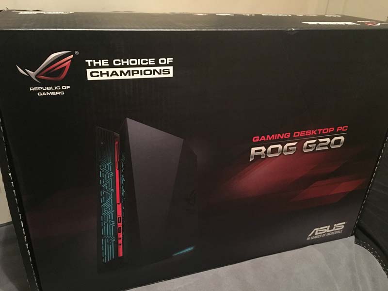 Products Asus ROG G20 Gaming Desktop PC G20CBB10 2TB 8GB Memory 3