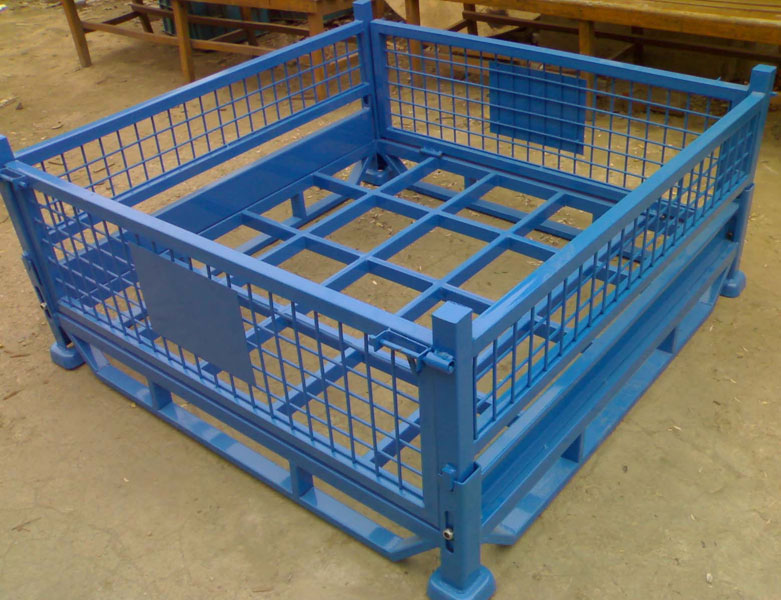 Collapsible Steel Pallet Bin Manufacturer in Jilin China by Changchun