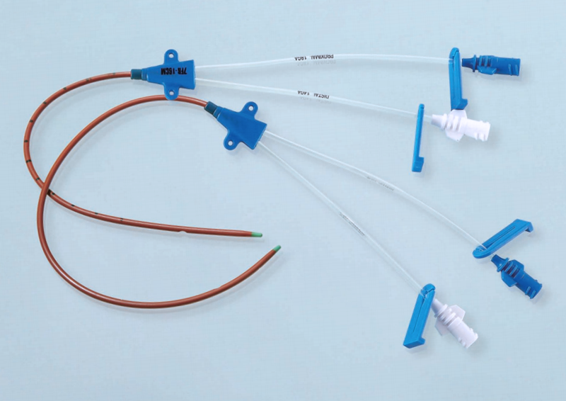 Drug Coated Triple Lumen Central Venous Catheter By General Meditech