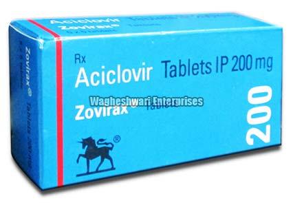 zovirax 200mg tablets price