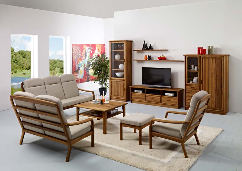 living room teak furniture