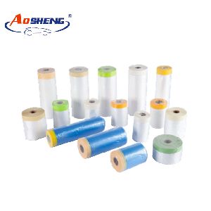 Manufacturer Of Masking Film Pretaped Masking Film Qingdao Aosheng