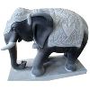 Elephant Stone Statue in Jaipur