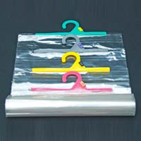 PVC Zipper Printed Hanger Poly Bag, Capacity: 1 Kg