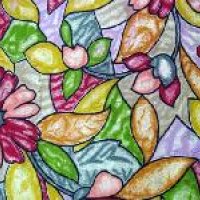Printed Silk Fabric