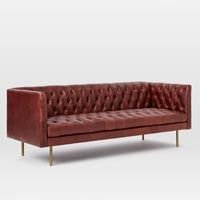 Contemporary Leather Sofa
