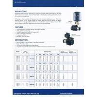 High Pressure Booster Pump