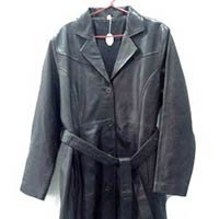 Long Leather Coat