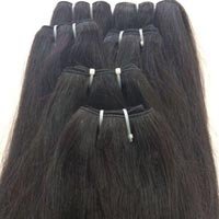 Single Drawn Straight Hair
