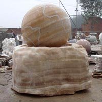 Stone Ball Fountain