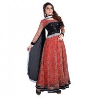 Black Anarkali Kurti