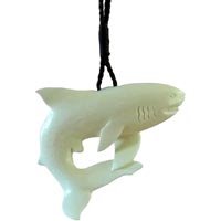 Hand Carved Bone Pendants