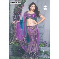 Kundan Work Saree