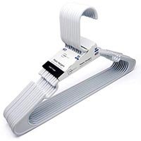 White Plastic Hangers