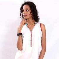 Sleeveless Cotton Kurtis
