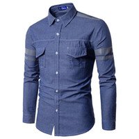 Men's Patchwork Shirts