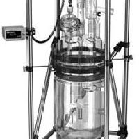 Cylindrical Glass Vessel