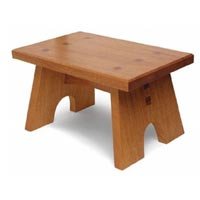 Wood Footstool