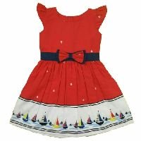 Kids Woven Frocks