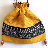 Kantha Embroidery Bag