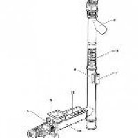 Vertical Screw Conveyor Machine