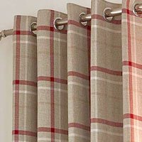 Checked Curtain