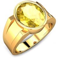 Yellow Sapphire Ring