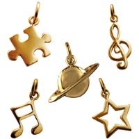 Gold Charms