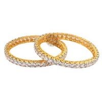 Stone Gold Bangle