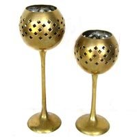 Brass Votive Candle Holder