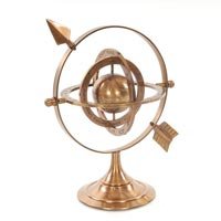 Brass Armillary Globe