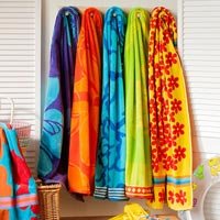 Jacquard Border Towels