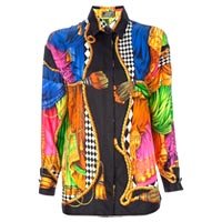 Printed Silk Shirt