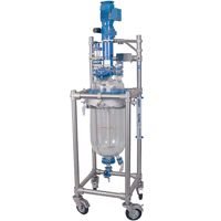 Cylindrical Glass Reactor