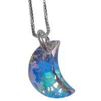 Crystal Moon Pendant