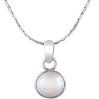 Silver Pearl Pendant