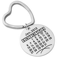 Calendar Keychain