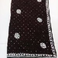 Pearl Work Saree